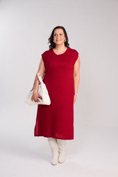VESTIDO CELESTE